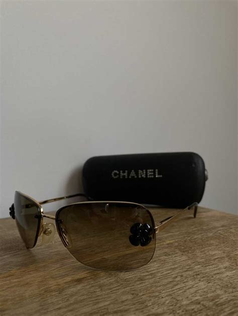 chanel sunglasses vintage 4135 c125 13 61015|CHANEL 4135 c.125/13 62 15 120 Camellia Sunglasses Brown X .